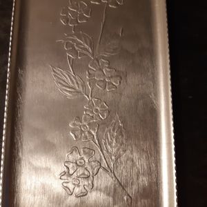 Vintage aluminum tray